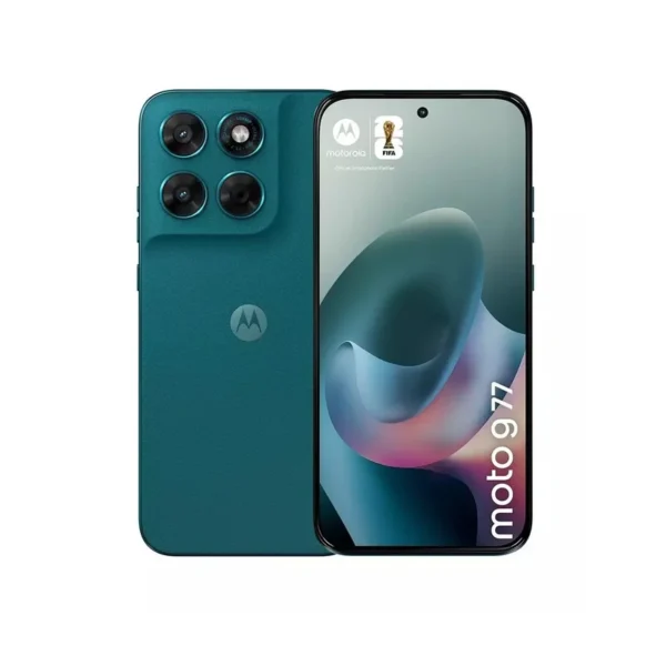 Motorola Moto G77 5G 12/256 GB smartphone in Pantone Shaded Spruce
