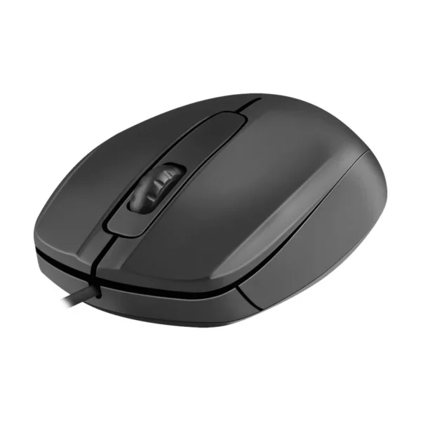 MOUSE DEFENDER ALPHA MB-507 OPTICAL 1000dpi 3P BLACK SILENT CLICK