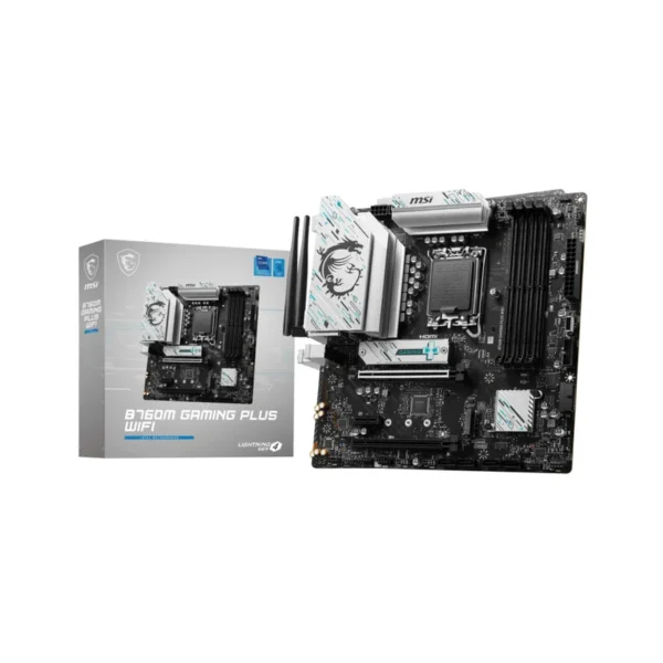 MSI B760M GAMING PLUS WIFI motherboard Intel B760 LGA 1700 micro ATX