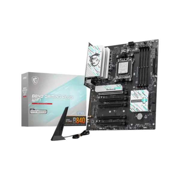 MSI B840 GAMING PLUS WIFI motherboard AMD B840 Socket AM5 ATX