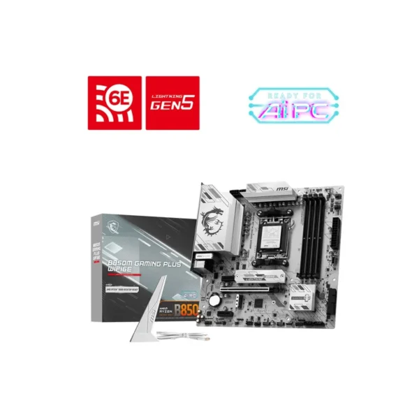 MSI B850M GAMING PLUS WIFI6E motherboard