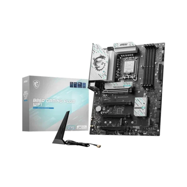 MSI B860 GAMING PLUS WIFI motherboard Intel B860 LGA 1851 (Socket V1) ATX