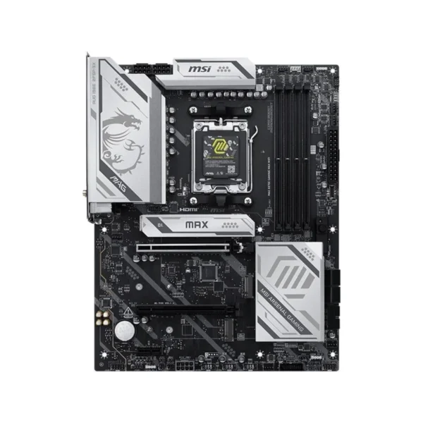 MSI MAG X870E GAMING MAX Motherboard WIFI /AMD X870/DDR5/SATA3/M.2/USB4/WiFi/BT/PCIe5.0/AM5/ATX