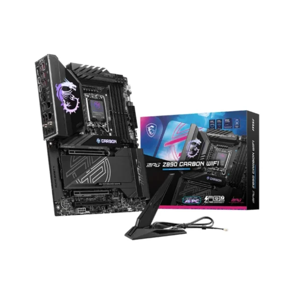 MSI MPG Z890 CARBON WIFI motherboard Intel Z890 LGA 1851 (Socket V1) ATX