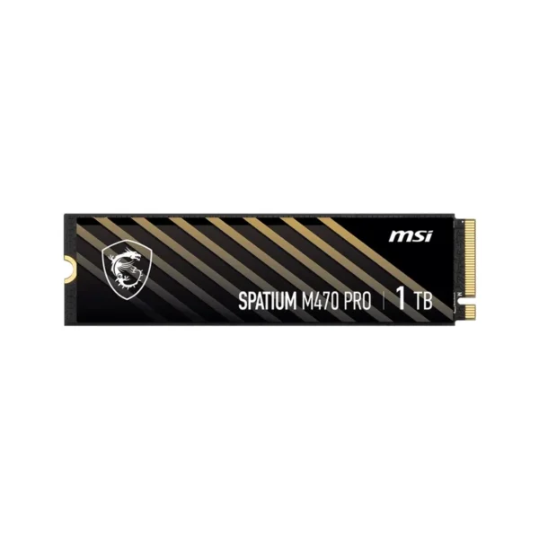 MSI Spatium M470 PRO PCIe 4.0 NVMe M.2 1TB PCI Express 4.0 3D NAND