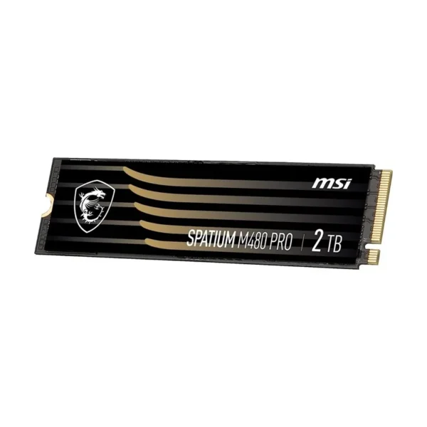 MSI Spatium M480 PRO PCIE 4.0 NVME M.2 2TB internal solid state drive PCI Express 4.0 3D NAND