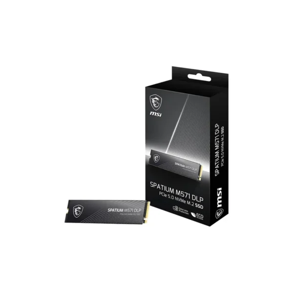 MSI SPATIUM M571 DLP PCIe 5.0 NVMe M.2 4T internal solid state drive 4 TB PCI Express 5.0 3D NAND