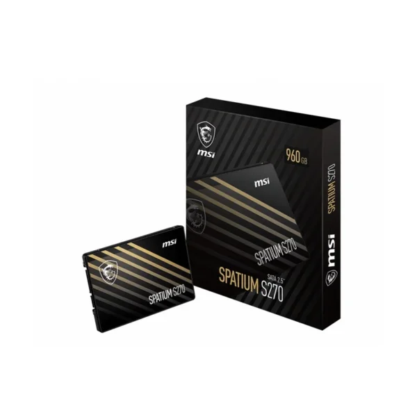 MSI SPATIUM S270 SATA 2.5 240GB internal solid state drive 2.5" Serial ATA III 3D NAND