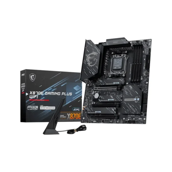 MSI X870E GAMING PLUS WIFI motherboard AMD X870E Socket AM5 ATX