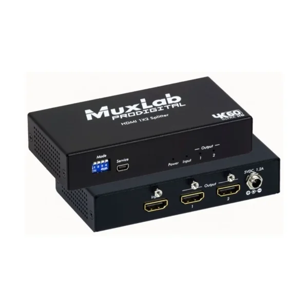 MUXLAB Splitter HDMI 1x2, 4K/60Hz