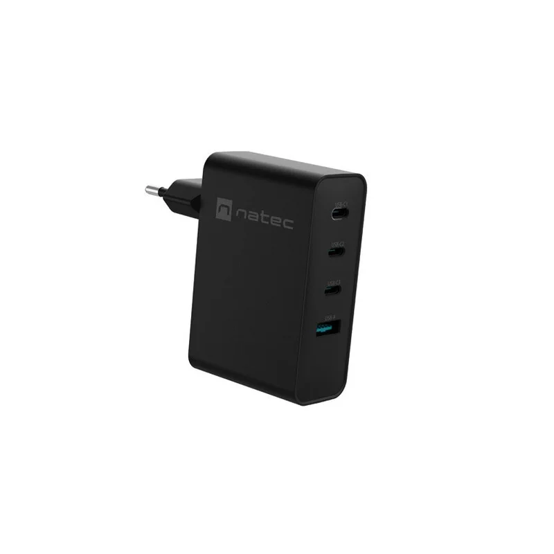 NATEC NUC-2234 mobile device charger Laptop, Smartphone Black AC Fast charging Indoor