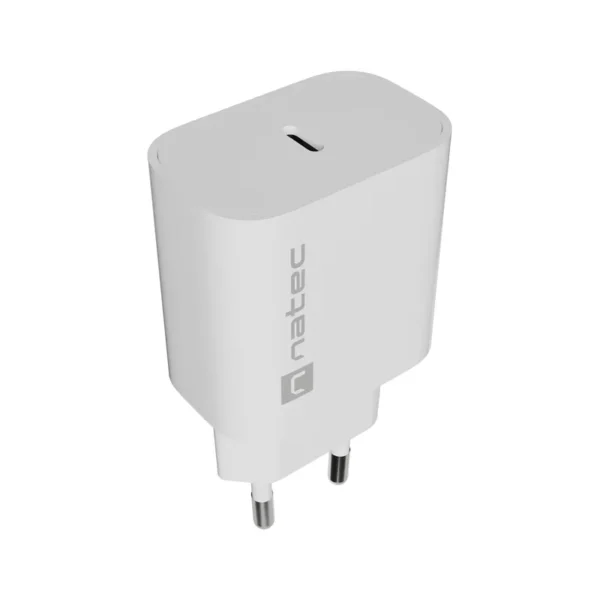 NATEC NUC-2394 mobile device charger Universal White AC Fast charging Indoor