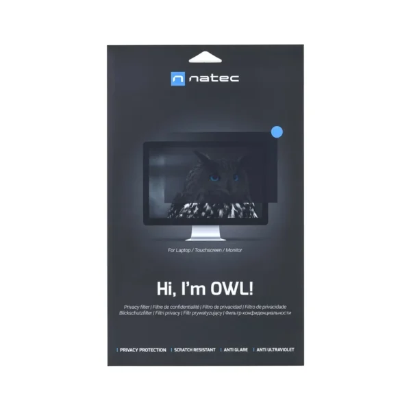 NATEC PRIVACY FILTER OWL 17.3" 16:9