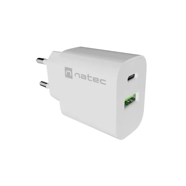NATEC Ribera Universal White AC Fast charging Indoor