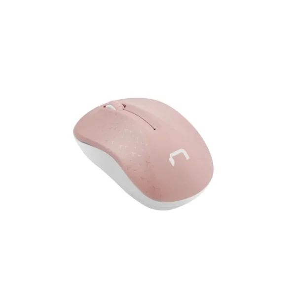 Natec Wireless Mouse Toucan Pink & White 1600DPI