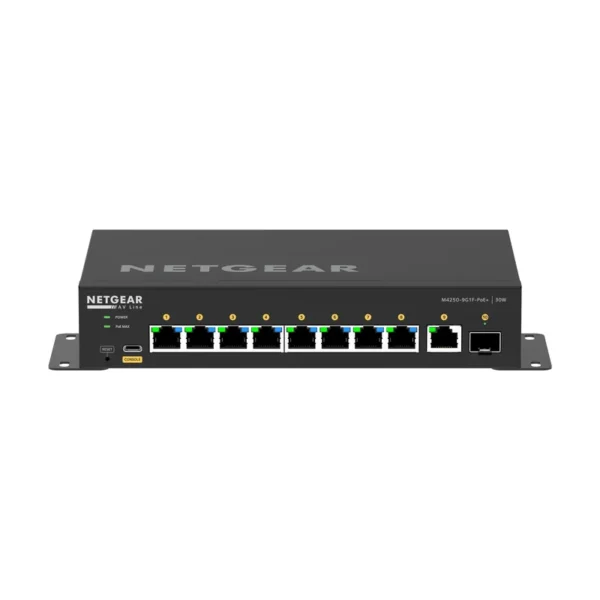 NETGEAR 8x1G PoE+ 110W 1x1G and 1xSFP Managed Switch