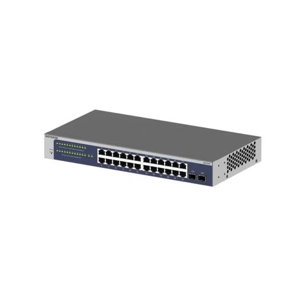 NETGEAR GS724Tv6 Managed Gigabit Switch (GS724T-600EUS) 26P