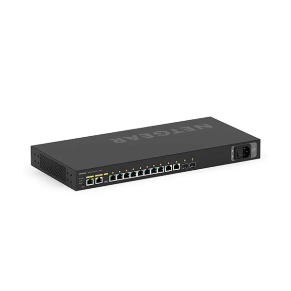 NETGEAR GSM4212P Managed L2/L3 Gigabit Ethernet (10/100/1000) Power over Ethernet (PoE) 1U Black