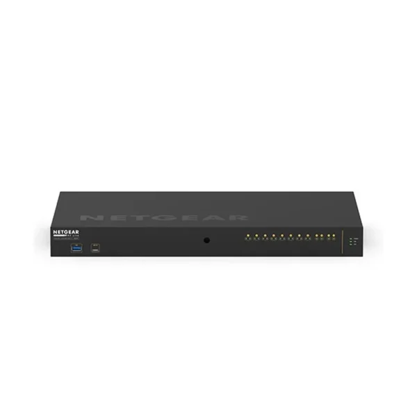 NETGEAR GSM4212UX Managed L2/L3 Gigabit Ethernet (10/100/1000) Power over Ethernet (PoE) 1U Black