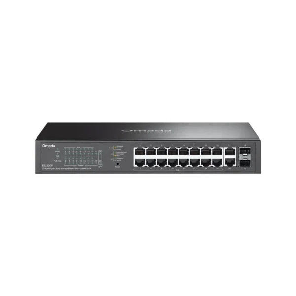 OMADA ES220GP network switch Managed Gigabit Ethernet (10/100/1000) Power over Ethernet (PoE) Black