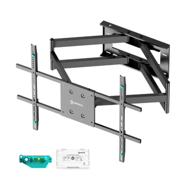 ONKRON M8L-B Swivel and tilt mount for TVs 42‘-110’ max 100 kg, with rotation, black