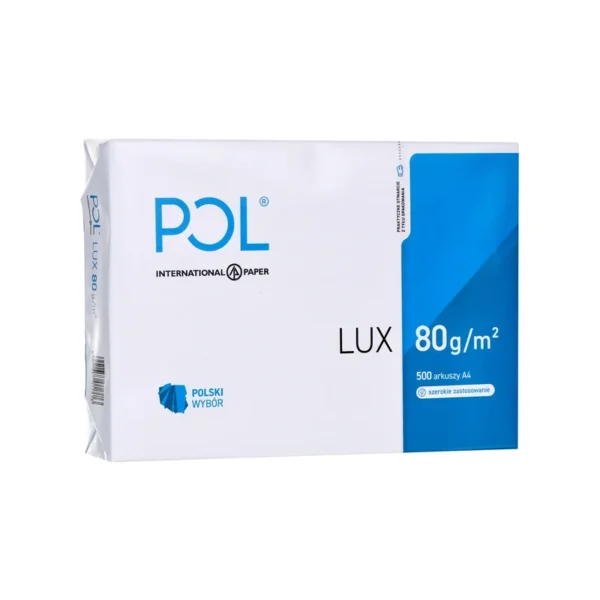 Paper copier office POLLUX (A4; 80g/m2; 500 sheets; white, matte)