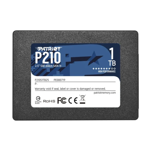 Patriot Memory P210 2.5" 1000 GB Serial ATA III