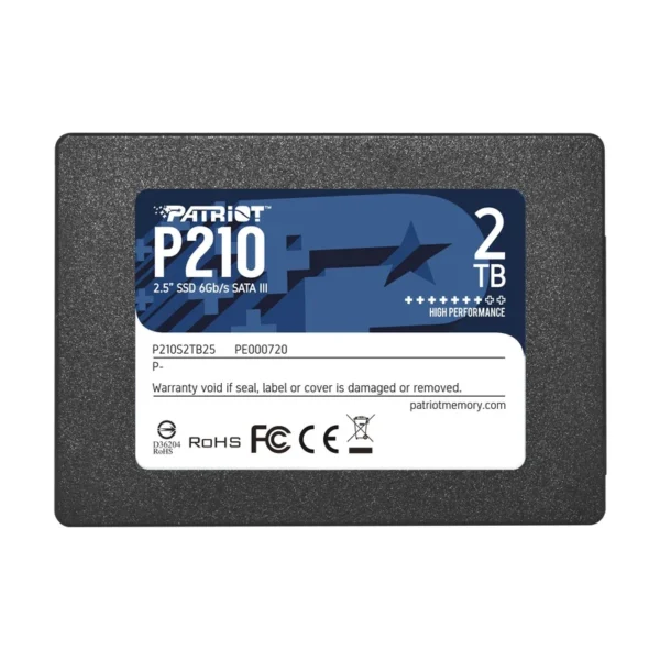 Patriot Memory P210 2.5" 2000 GB Serial ATA III