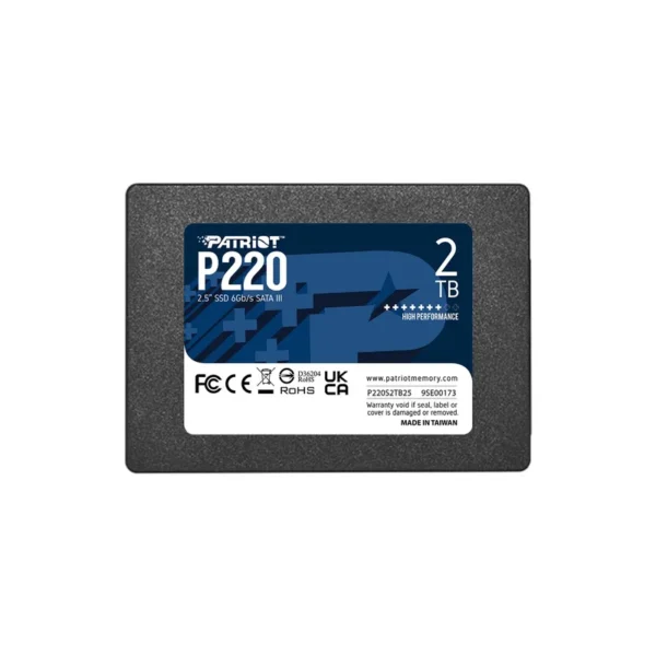 Patriot Memory P220 2TB 2.5" Serial ATA III