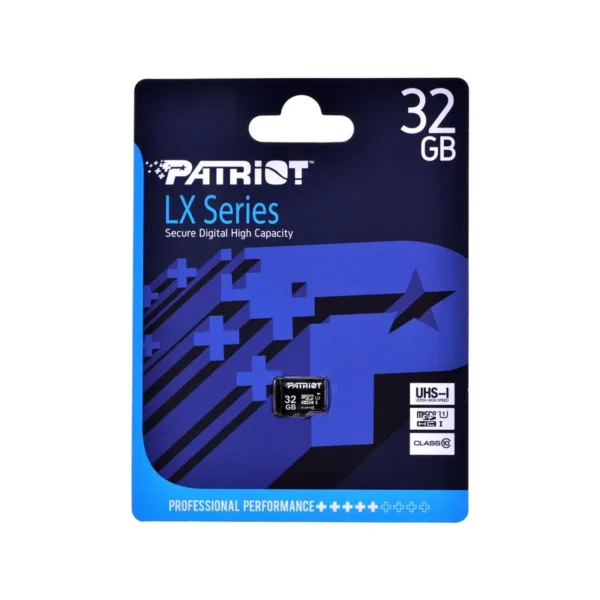 Patriot Memory PSF32GMDC10 memory card 32 GB MicroSDHC UHS-I Class 10