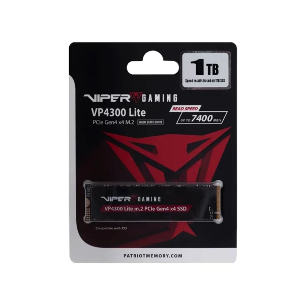 Patriot Memory VP4300 Lite M.2 1 TB PCI Express 4.0 NVMe (VP4300L1TBM28H)