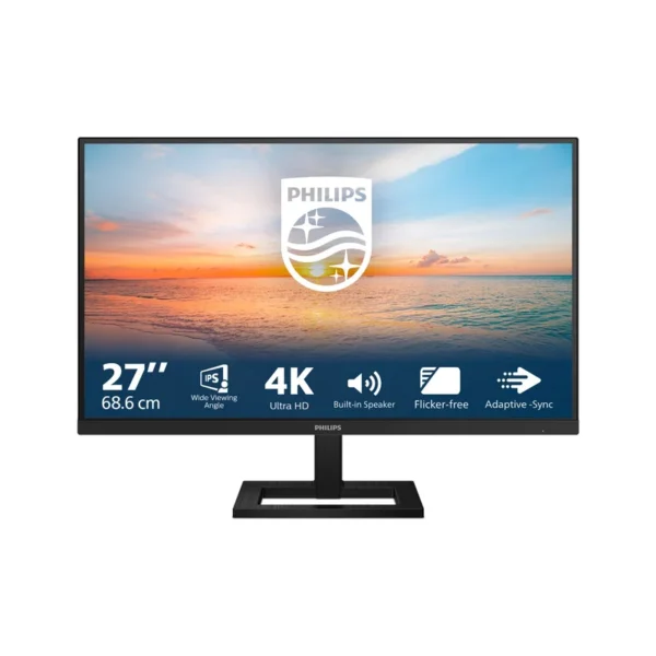 Philips 1000 series 27E1N1800AE/00 computer monitor 68.6 cm (27") 3840 x 2160 pixels 4K Ultra HD LED Black