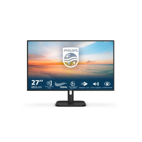 Philips 27E1N1200A/00 computer monitor 68.6 cm (27") 1920 x 1080 pixels Full HD LCD Black