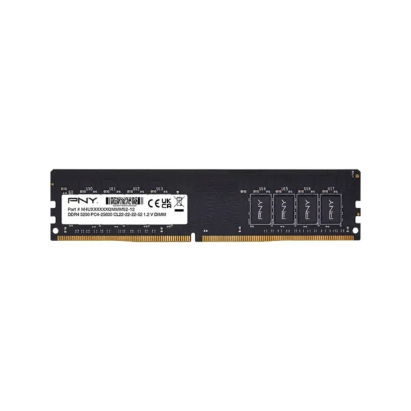 PNY MD8GSD43200-SB memory module 8 GB 1 x 8 GB DDR4 288-pin DIMM