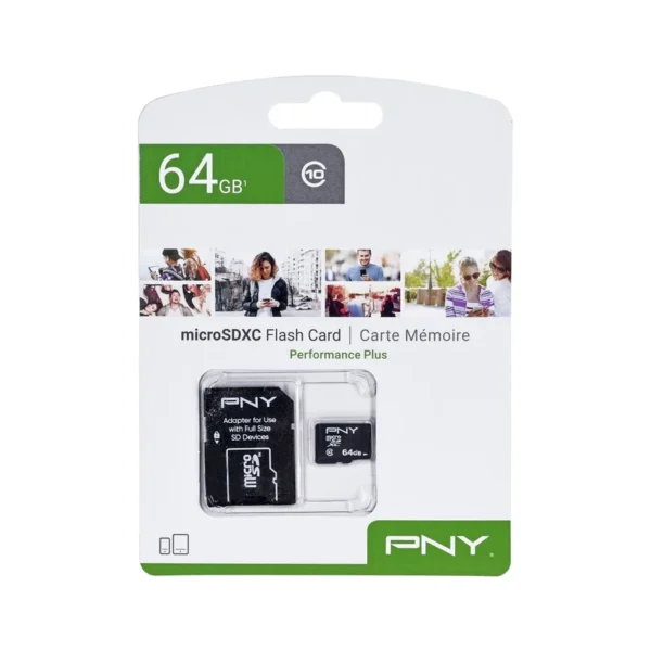PNY Performance Plus 64 GB MicroSDXC Class 10