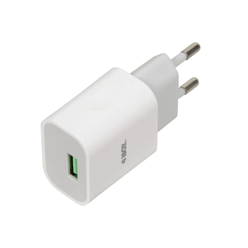 Power charger iBOX C-41 USB 2A 1 USB port microUSB cable White