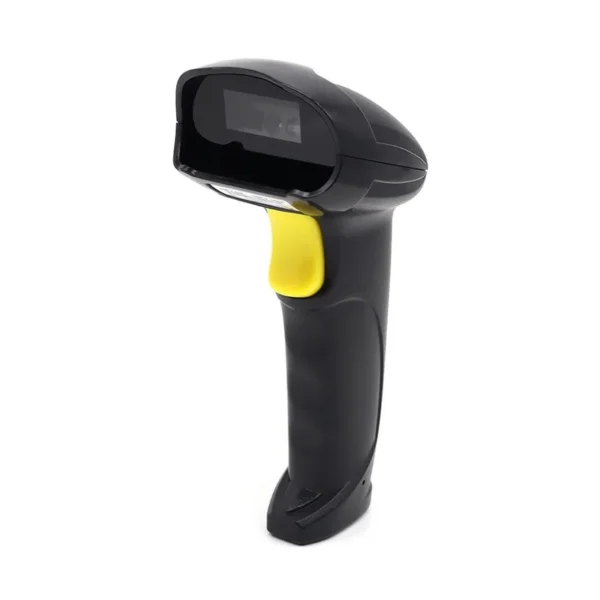 Qoltec 50853 Laser barcode scanner 1D | 2D | Black