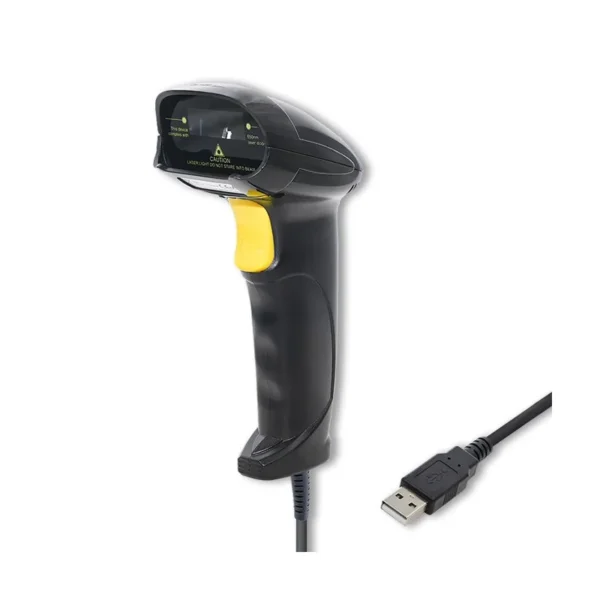 Qoltec 50876 Laser scanner 1D | USB | Black