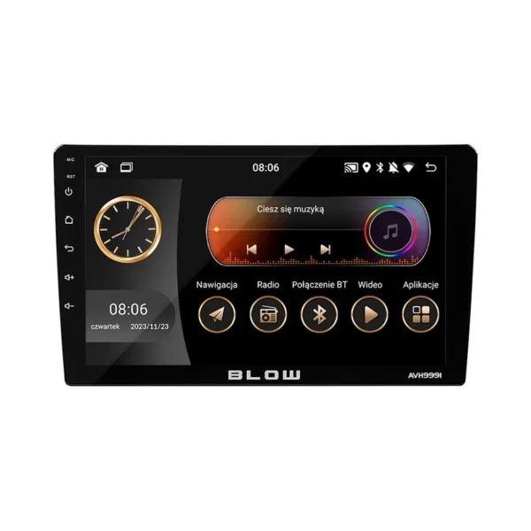 Radio BLOW AVH-9991 1DIN 9" Android/WiFi/GPS/CARPLAY