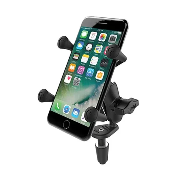 RAM Mounts X-Grip Phone Holder with Motorcycle Fork Stem Base