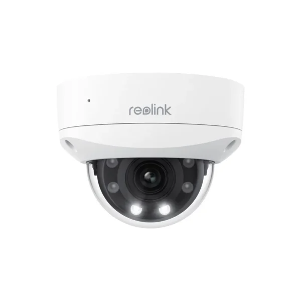 Reolink P437 - 4K Outdoor Camera, IK10 Vandal-Proof, PoE, 5X Optical Zoom, Color Night Vision, Smart Detection
