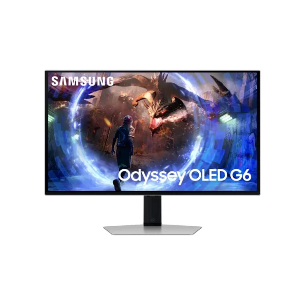 Samsung G60SD computer monitor 68.6 cm (27") 2560 x 1440 pixels Quad HD OLED Silver