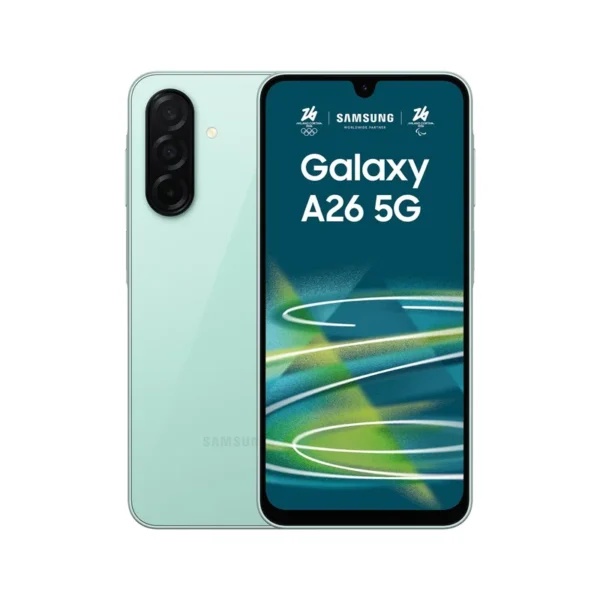Samsung Galaxy A26 17 cm (6.7") Hybrid Dual SIM Android 15 5G USB Type-C 6 GB 128 GB 5000 mAh Mint colour