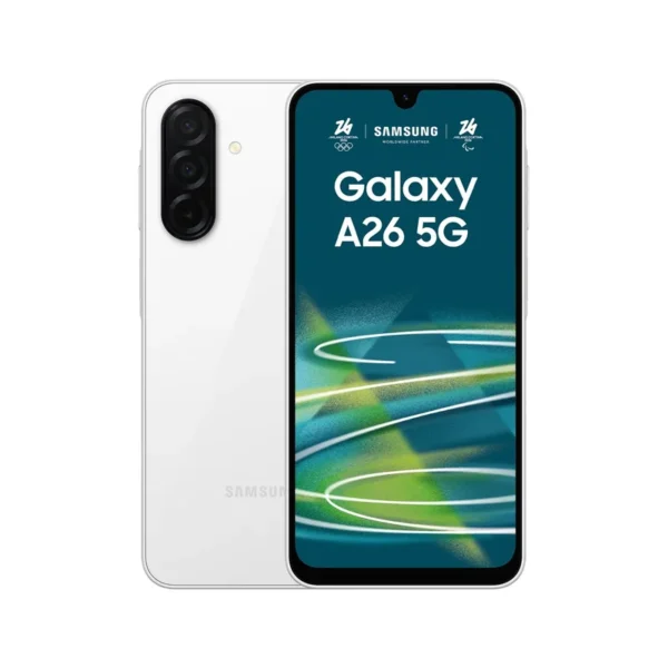 Samsung Galaxy A26 17 cm (6.7") Hybrid Dual SIM Android 15 5G USB Type-C 6 GB 128 GB 5000 mAh White