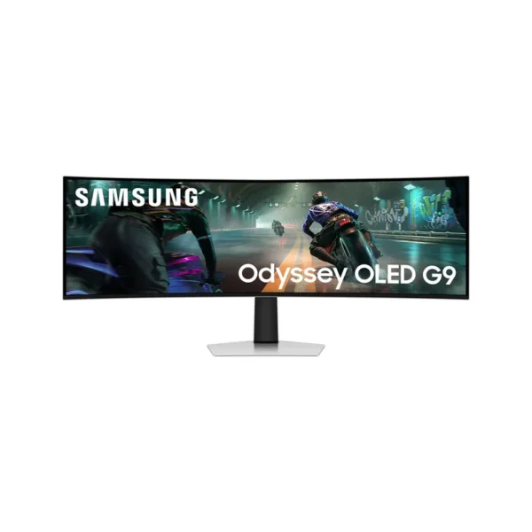 Samsung S49DG910SU computer monitor 124.5 cm (49") 5120 x 1440 pixels Dual QHD OLED Silver