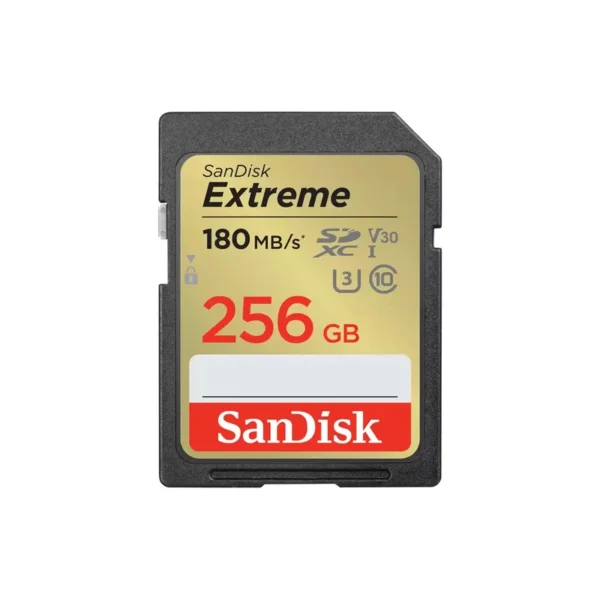 SanDisk Extreme 256 GB SDXC UHS-I Class 10