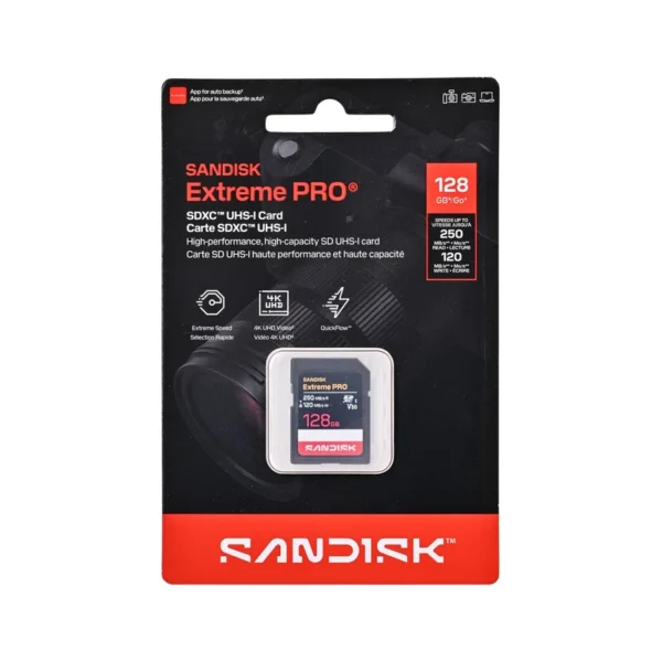 SanDisk Extreme PRO SD UHS-I 128 GB SDXC