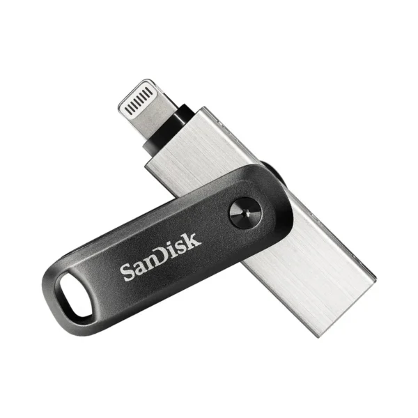 SanDisk iXpand USB flash drive 64 GB USB Type-A / Lightning 3.2 Gen 2 (3.1 Gen 2) Black, Silver