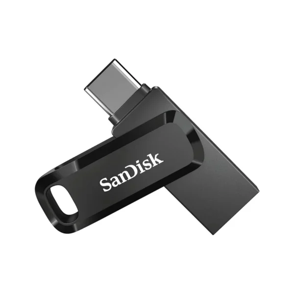 SanDisk Ultra Dual Drive Go USB flash drive 64 GB USB Type-A / USB Type-C 3.2 Gen 1 (3.1 Gen 1) Black