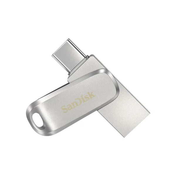 SanDisk Ultra Dual Drive Luxe USB flash drive 1000 GB USB Type-A / USB Type-C 3.2 Gen 1 (3.1 Gen 1) Stainless steel
